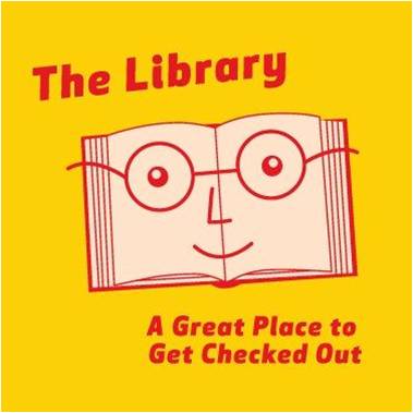 The library - a great place to get checked out