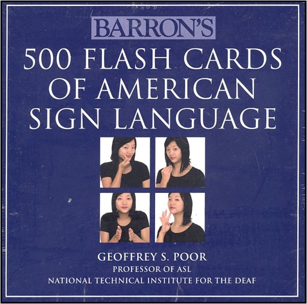 ASL flash cards